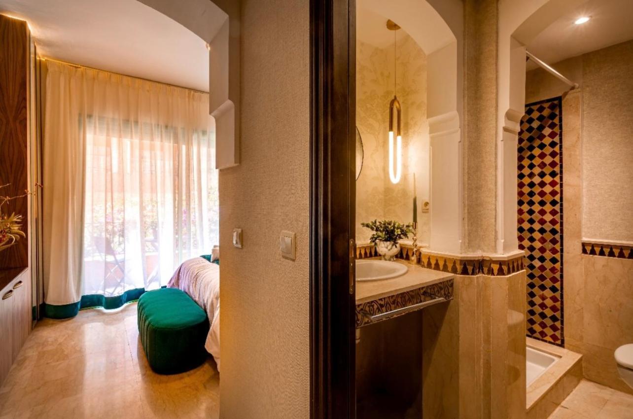 Logement De Luxe Avec Piscine, Hivernage Marrakesh Luaran gambar