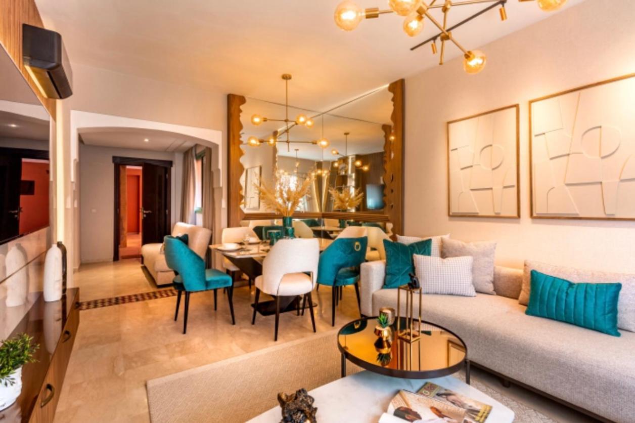 Logement De Luxe Avec Piscine, Hivernage Marrakesh Luaran gambar