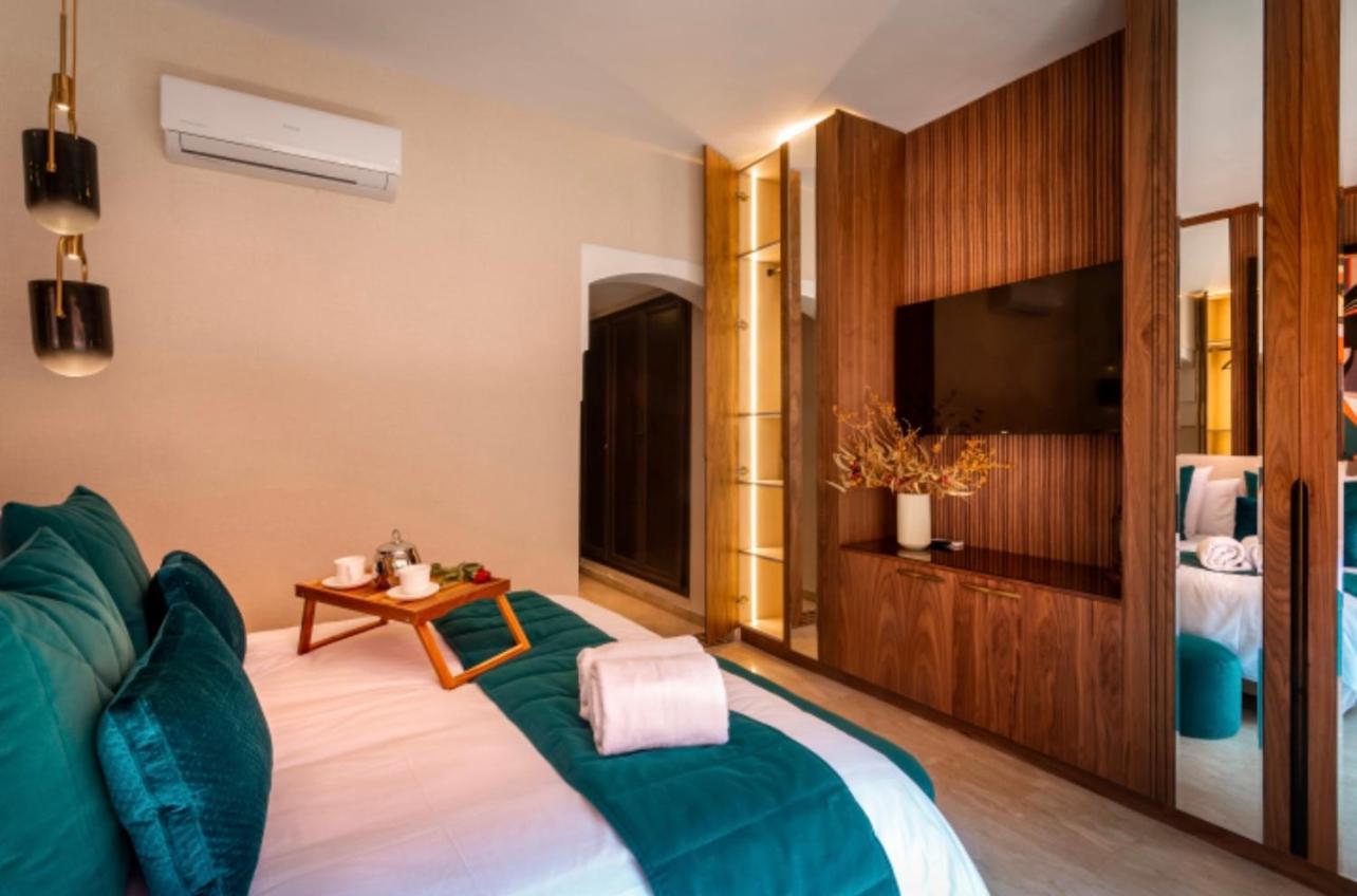 Logement De Luxe Avec Piscine, Hivernage Marrakesh Luaran gambar