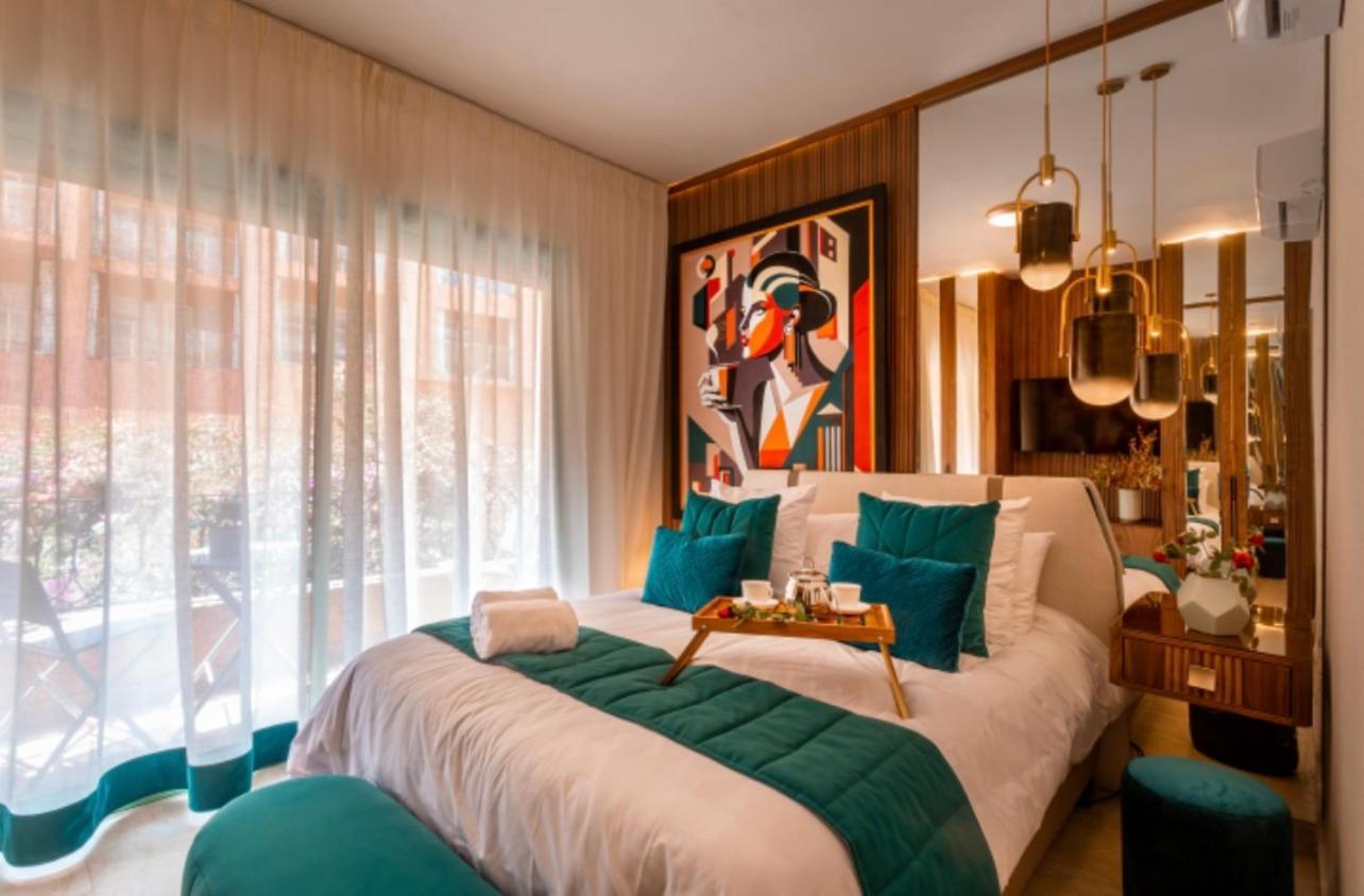 Logement De Luxe Avec Piscine, Hivernage Marrakesh Luaran gambar